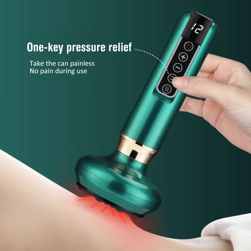 Electric Vacuum Cupping Massager For Body Anti-Cellulite Suction Cup Massage Body - Image 3