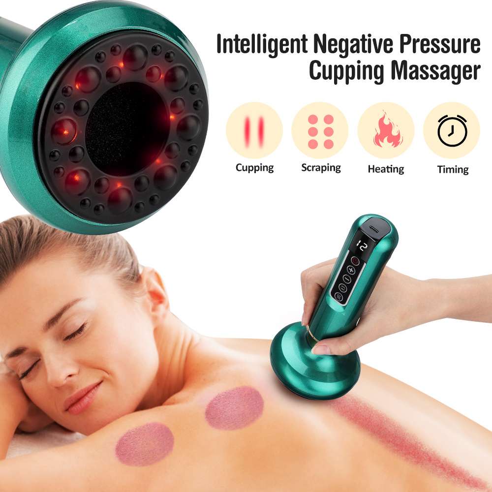 Electric Vacuum Cupping Massager For Body Anti-Cellulite Suction Cup Massage Body - Image 8