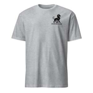 t shirts for man with a black lion Short-Sleeve Unisex T-Shirt