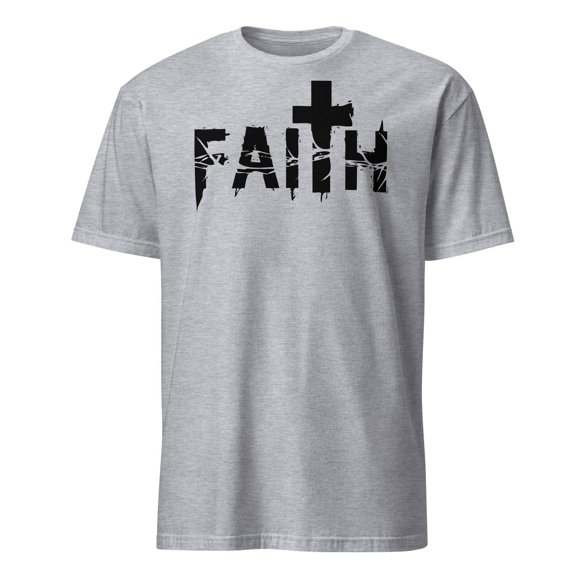 faith christian t shirts for mom birthday gift Short-Sleeve Unisex T-Shirt - Image 5
