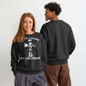 cross sweatshirt for mom birthday gift Unisex garment-dyed fleece crewneck sweatshirt